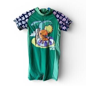 Niko Bear A for Adley Tubin Trex Color Changing Dinosaur Swim Jumper- Sz 3/4Y